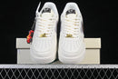 Nike Air Force 1 '07 Low White/Grey/Black/Gold - Sneaker Premium Exclusivo + Meia + Bolsa