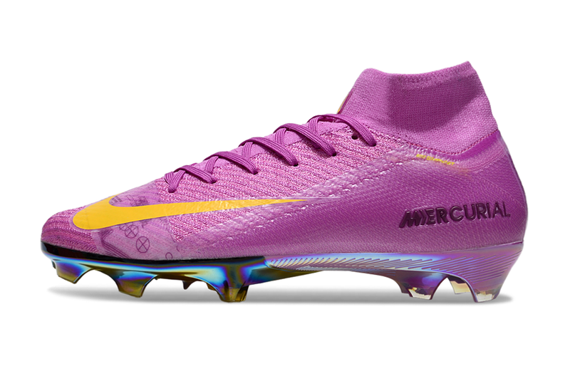 Nike Mercurial Air Zoom Superfly X Elite FG + Meia Antiderrapante + Bolsa