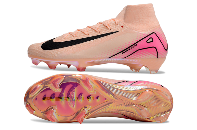 Nike Mercurial Air Zoom Superfly X Elite FG + Meia Antiderrapante + Bolsa