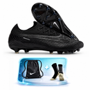 Chuteira Nike Phantom GX Low Elite FG Campo + Meia Antiderrapante + Boslsa