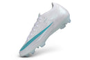 Nike Air Zoom Mercurial Vapor 17 Elite XXVI FG - Chuteira Campo Velocidade – Branco/Verde-água + Meia + Bolsa