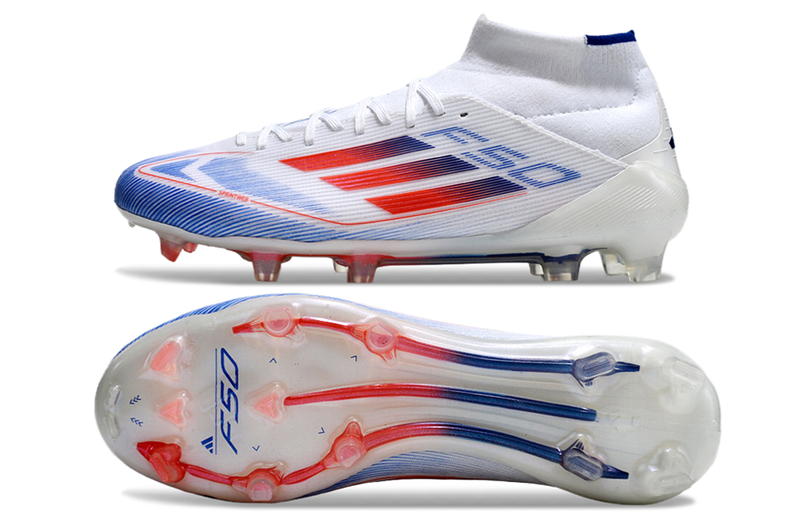 Adidas F50 Elite MID FG + Meia Antiderrapante + Bolsa