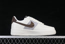 Nike Air Force 1 '07 Low White/Grey/Black/Gold - Sneaker Premium Exclusivo + Meia + Bolsa