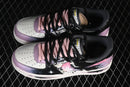 Nike Air Force 1 '07 Low White/Black/Purple - Sneaker Clássico Premium + Meia + Bolsa