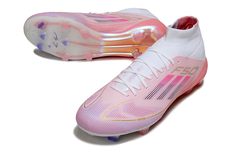 Adidas F50 Elite MID FG + Meia Antiderrapante + Bolsa