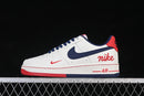 Nike Air Force 1 '07 Low White/Navy Blue/Red - Sneaker Clássico Premium + Meia + Bolsa