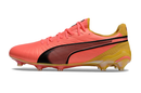 Puma King FG - Chuteira de Campo Clássica + Meia Antiderrapante + Bolsa