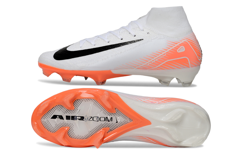 Nike Mercurial Air Zoom Superfly X Elite FG + Meia Antiderrapante + Bolsa