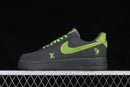 Nike Air Force 1 '07 Low Black/Green - Sneaker Premium Urbano + Meia + Bolsa