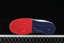 Nike Air Force 1 '07 Low White/Navy Blue/Red - Sneaker Clássico Premium + Meia + Bolsa