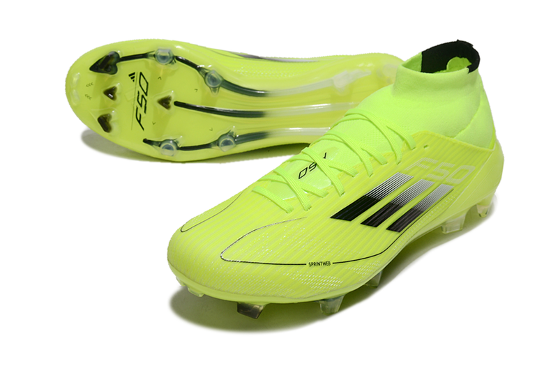 Adidas F50 Elite MID FG + Meia Antiderrapante + Bolsa