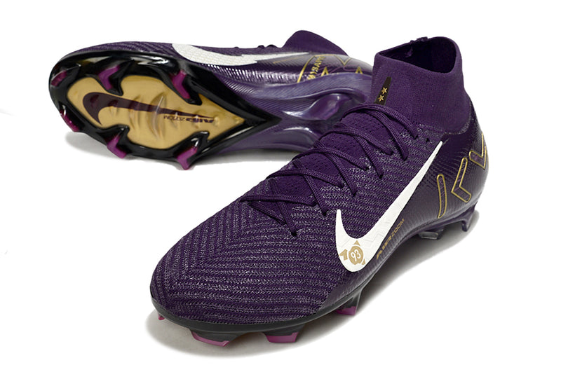 Nike Mercurial Air Zoom Superfly X Elite FG + Meia Antiderrapante + Bolsa