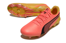 Puma King FG - Chuteira de Campo Clássica + Meia Antiderrapante + Bolsa