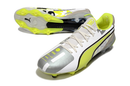 Puma King FG - Chuteira de Campo Clássica + Meia Antiderrapante + Bolsa