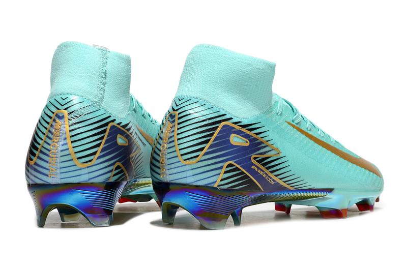 Nike Mercurial Air Zoom Superfly X Elite FG + Meia Antiderrapante + Bolsa