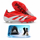 Chuteira Adidas Predator Elite 25 FG Campo + Meia Antiderrapante + Bolsa