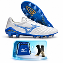 Chuteira Mizuno Morelia Neo IV Made In Japan Campo + Meia Antiderrapante + Bolsa