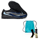 Nike Phantom 6 Elite Society + Meia Antiderrapante + Bolsa