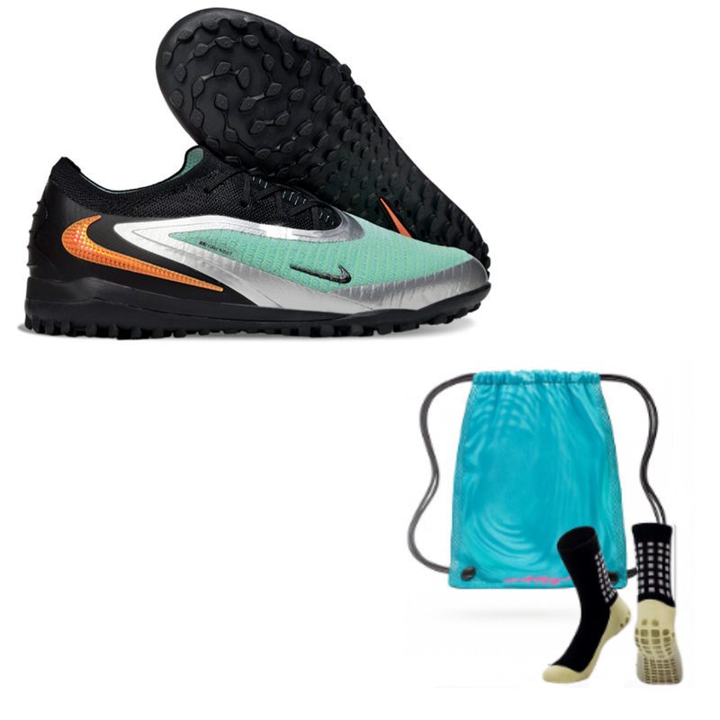 Nike Phantom 6 Elite Society + Meia Antiderrapante + Bolsa