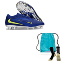 NIKE PHANTOM 6 ELITE FG + MEIA ANTIDERRAPANTE + BOLSA