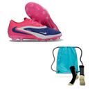 NIKE PHANTOM 6 ELITE FG + MEIA ANTIDERRAPANTE + BOLSA