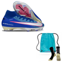 Nike Mercurial Air Zoom Superfly X Elite FG + Meia Antiderrapante + Bolsa