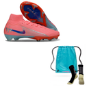 Nike Mercurial Air Zoom Superfly X Elite FG + Meia Antiderrapante + Bolsa
