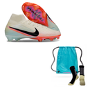 Nike Mercurial Air Zoom Superfly X Elite FG + Meia Antiderrapante + Bolsa