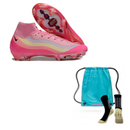 Nike Mercurial Air Zoom Superfly X Elite FG + Meia Antiderrapante + Bolsa