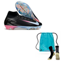 Nike Mercurial Air Zoom Superfly X Elite FG + Meia Antiderrapante + Bolsa