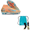 Nike Mercurial Air Zoom Superfly X Elite FG + Meia Antiderrapante + Bolsa