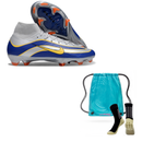 Nike Mercurial Air Zoom Superfly X Elite FG + Meia Antiderrapante + Bolsa