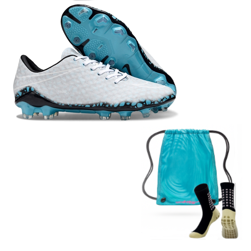 Nike Hypervenom Phantom (muda de cor) FG + Meia Antiderrapante + Bolsa