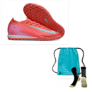 Nike Air Zoom Mercurial Vapor 16 XVI Elite  (Society) + Meia Antiderrapante + Bolsa