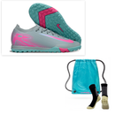 Nike Air Zoom Mercurial Vapor 16 XVI Elite  (Society) + Meia Antiderrapante + Bolsa