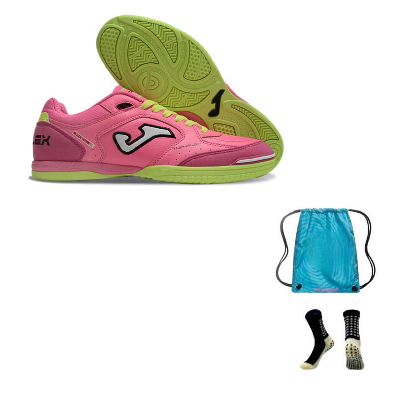 Joma TopFlex Futsal + Bolsa + Meia Antiderrapante