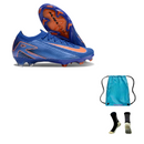 Nike AIR Zoom Mercurial Vapor 16 XVI Elite FG + Meia Antiderrapante + Bolsa