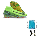 Nike Mercurial Air Zoom Superfly X Elite FG + Meia Antiderrapante + Bolsa