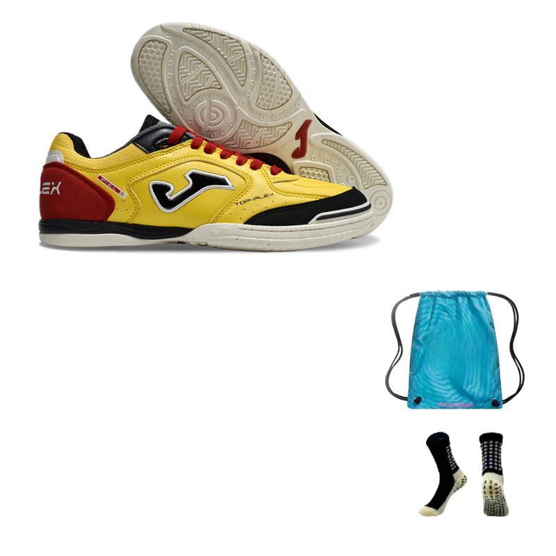 Joma TopFlex Futsal + Bolsa + Meia Antiderrapante