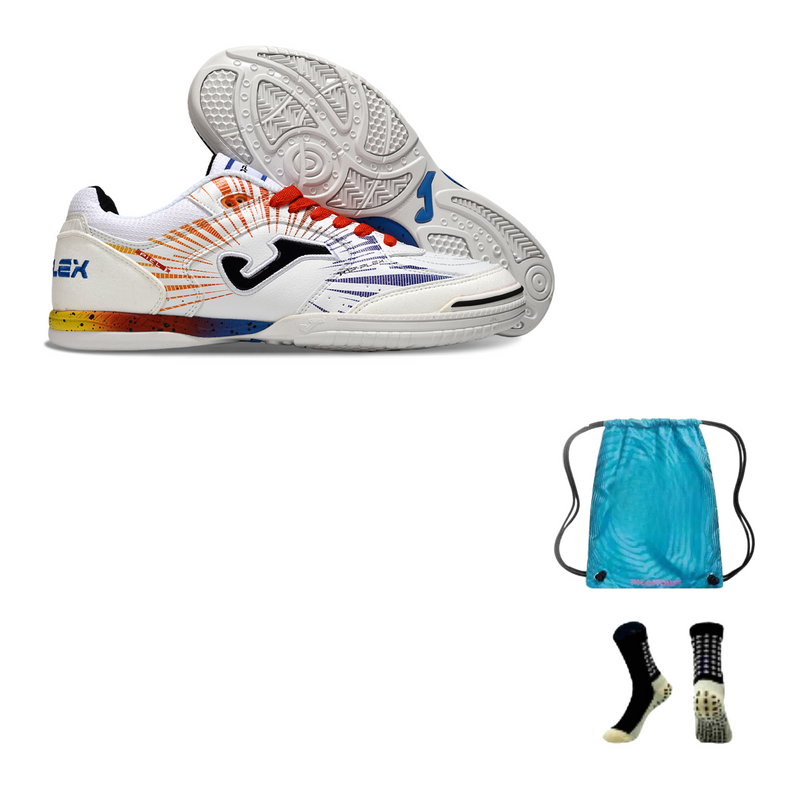 Joma TopFlex Futsal + Bolsa + Meia Antiderrapante