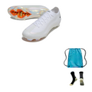 Nike AIR Zoom Mercurial Vapor 16 XVI Elite FG + Meia Antiderrapante + Bolsa