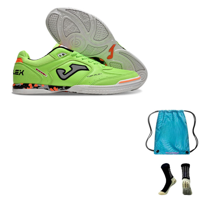 Joma TopFlex Futsal + Bolsa + Meia Antiderrapante