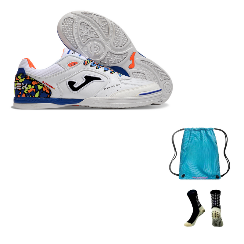 Joma TopFlex Futsal + Bolsa + Meia Antiderrapante