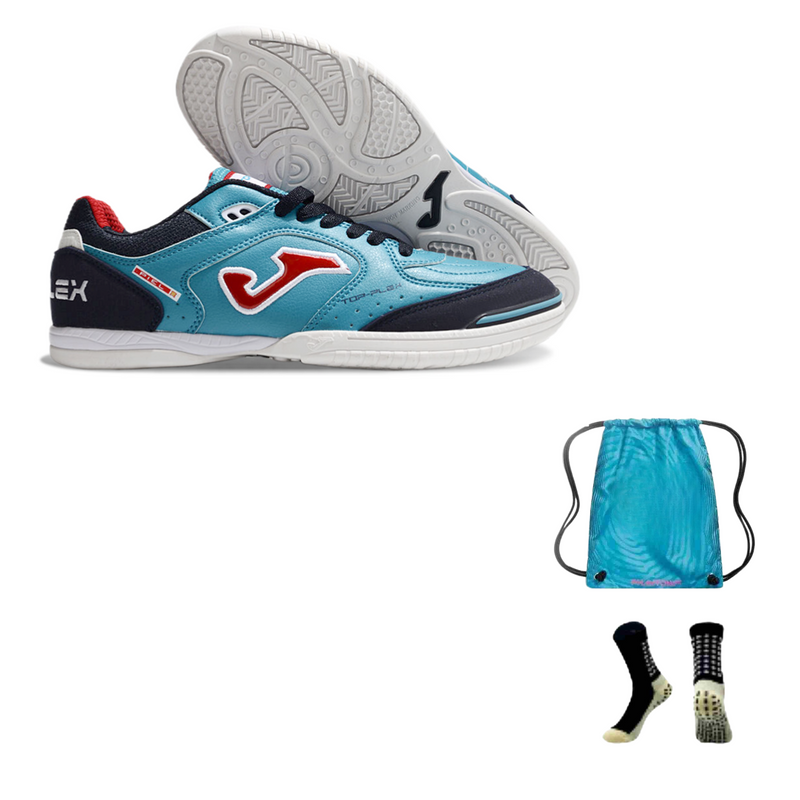 Joma TopFlex Futsal + Bolsa + Meia Antiderrapante