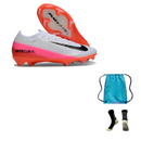 Nike AIR Zoom Mercurial Vapor 16 XVI Elite FG + Meia Antiderrapante + Bolsa