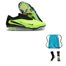 NIKE PHANTOM 6 ELITE FG + MEIA ANTIDERRAPANTE + BOLSA