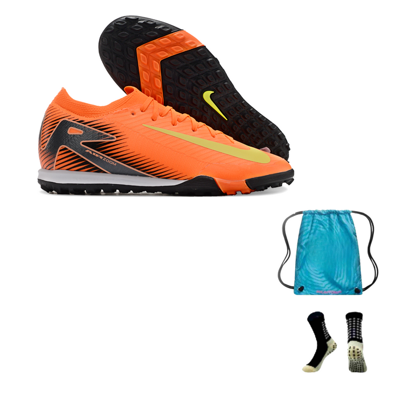 Nike Air Zoom Mercurial Vapor 16 XVI Elite  (Society) + Meia Antiderrapante + Bolsa