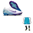 Nike AIR Zoom Mercurial Vapor 16 XVI Elite FG + Meia Antiderrapante + Bolsa