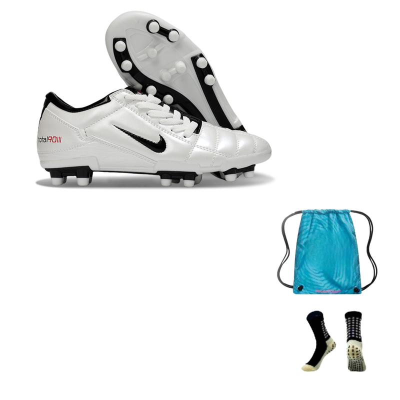 Nike Total 90 T90 III FG  + Meia Antiderrapante + Bolsa