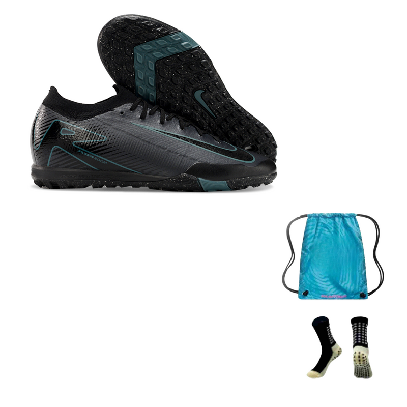 Nike Air Zoom Mercurial Vapor 16 XVI Elite  (Society) + Meia Antiderrapante + Bolsa